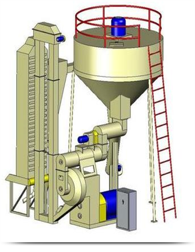 Пресс - гранулятор ОГМ-1,5