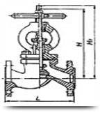 Вентиль (клапан) запорный сальниковый фланцевый 15с18п, 15с51п, стальной