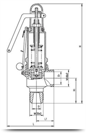 Присоединение клапана 17б5бк к трубопроводу штуцерно-торцевое по ГОСТ 5890-78