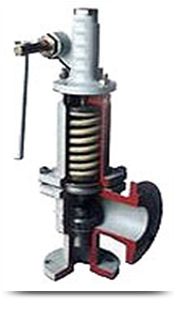 Клапан предохранительный специальный полноподъемный пружинный с рычагом 